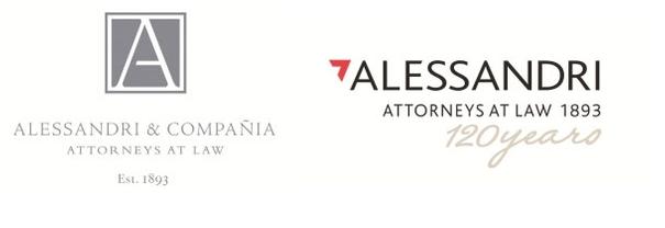 Alessandri's former and new logo